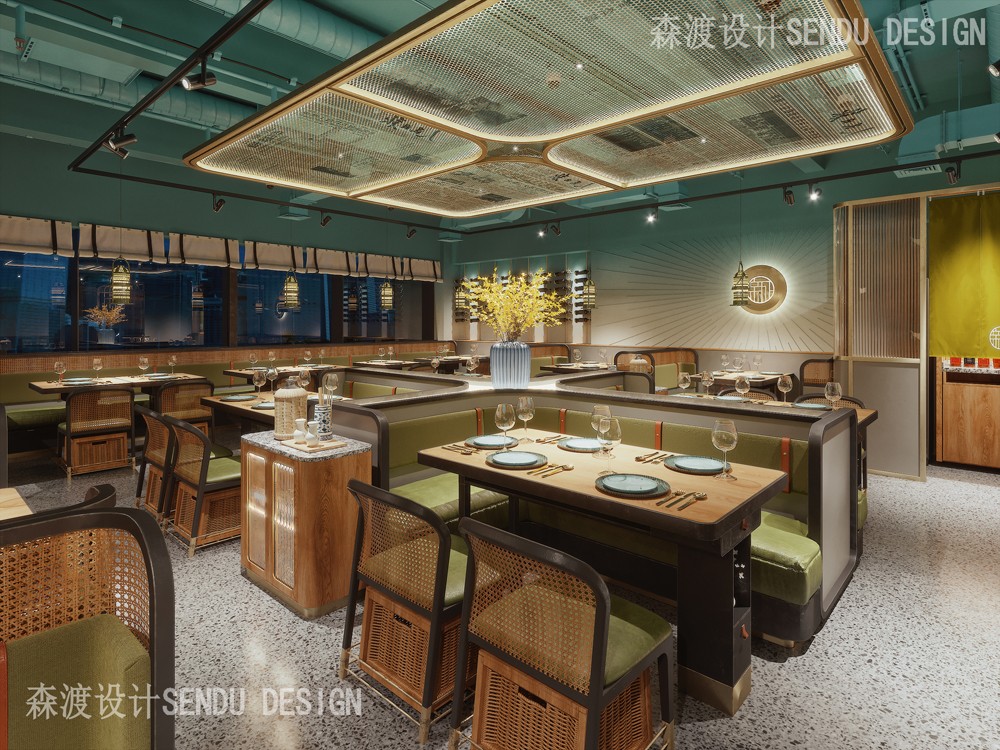 森渡餐厅设计：新城北京菜