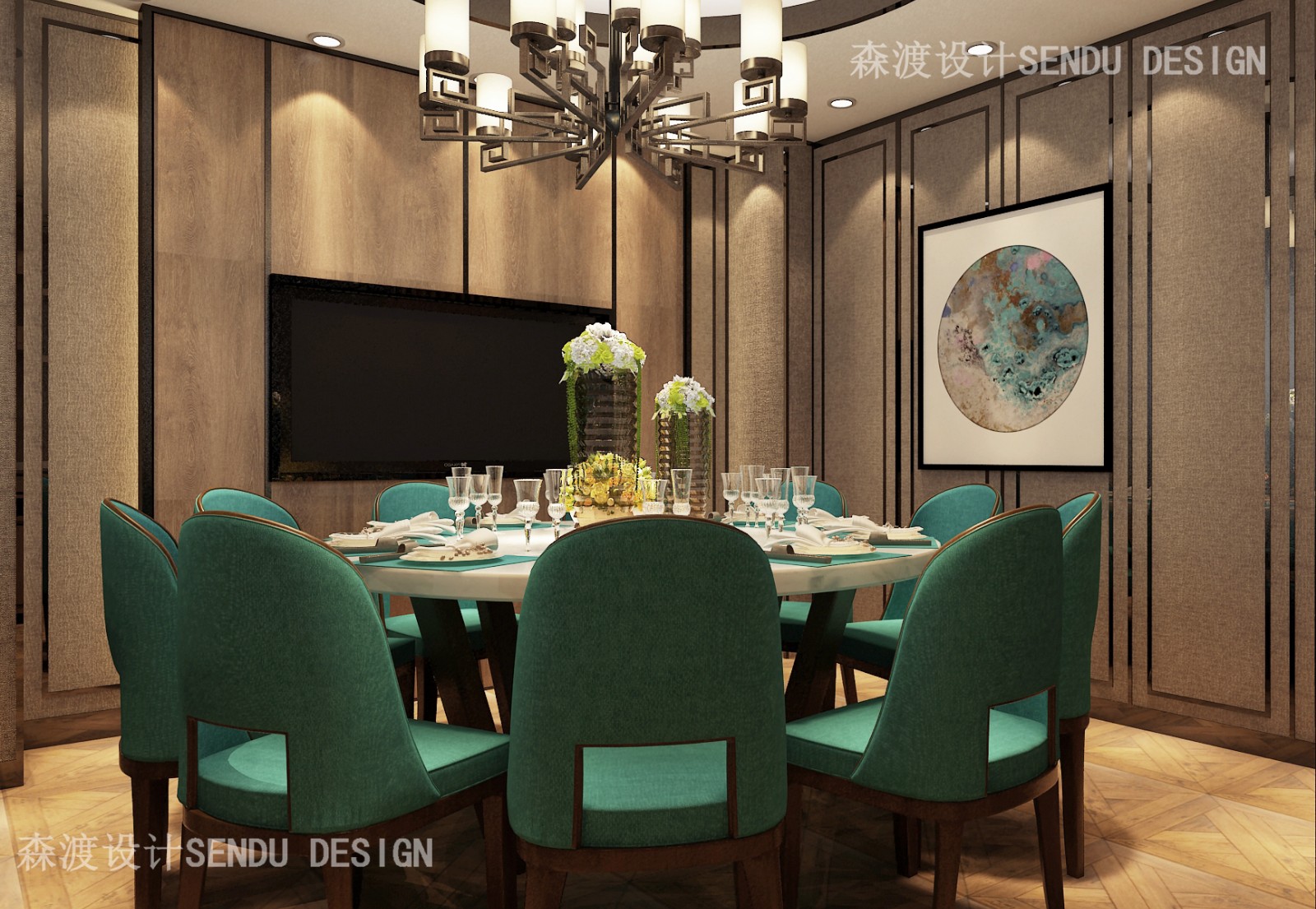 森渡餐厅设计案例：北国饭店潮州店