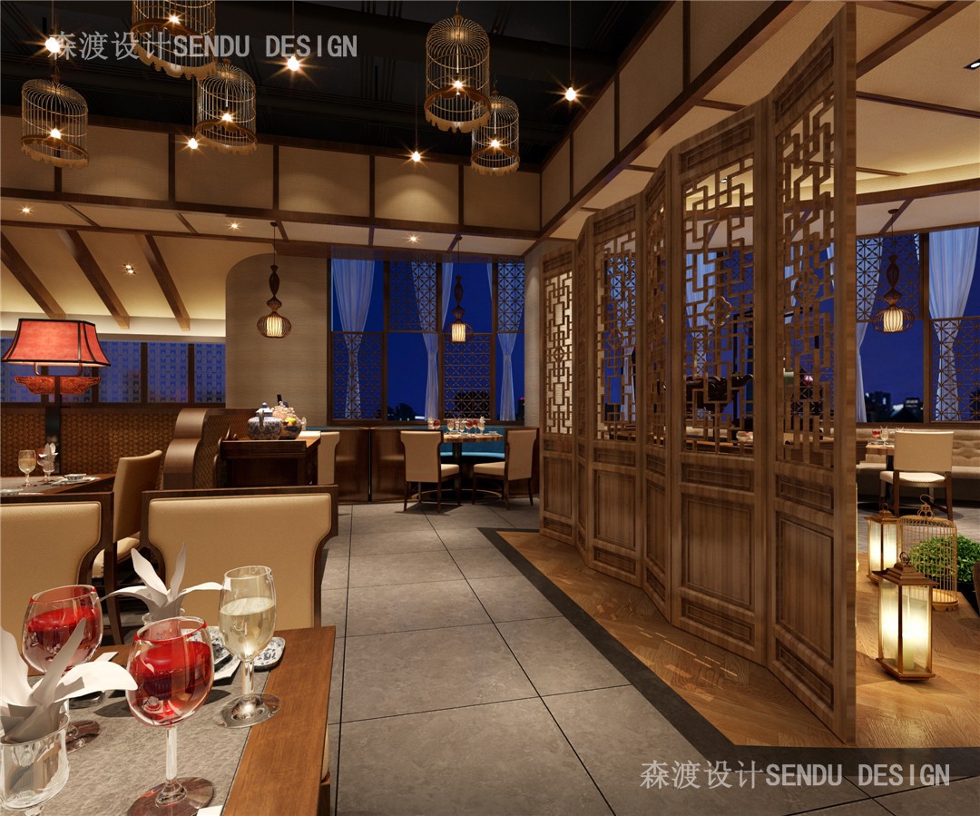 森渡酒店餐厅设计：翠悦饭店
