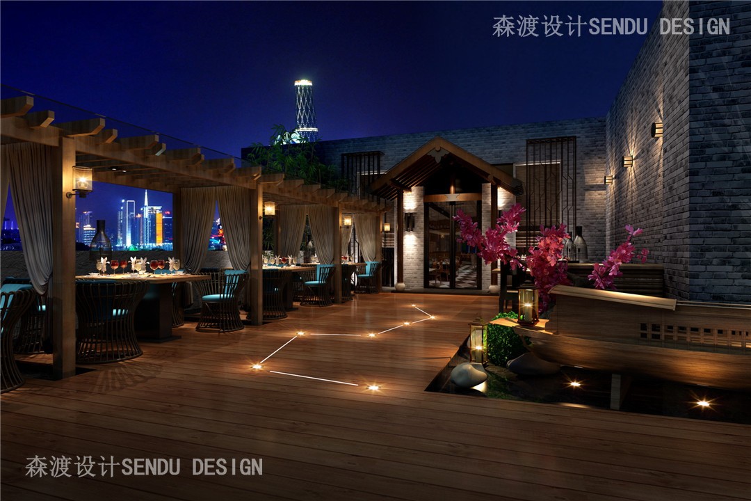 森渡酒店餐厅设计：翠悦饭店
