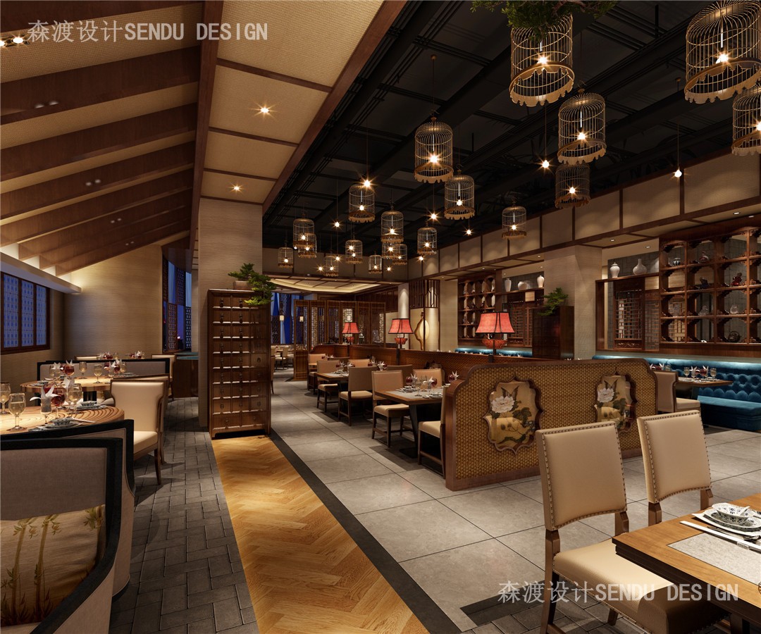 森渡酒店餐厅设计：翠悦饭店