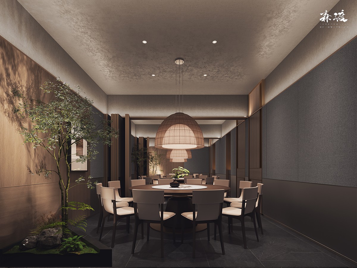  森渡空间餐饮设计|川菜馆设计-渝月川菜-餐厅空间设计.jpg
