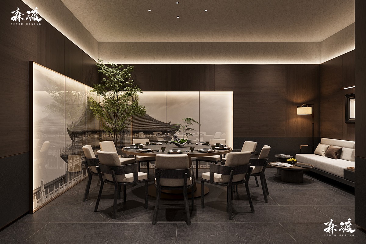 森渡餐饮设计案例- 乐宴·老北京铜火锅（深圳罗湖店）-餐饮店包间设计.jpg