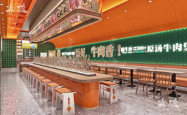 森渡快餐店设计：5大创意策略，让你的餐饮门店从街头巷尾脱颖而出